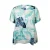 Zhenzi gebloemde blousetop blauw