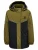 Hummel Winterjas ‘Josse’  grijs / olijfgroen / zwart