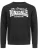 LONSDALE Sweatshirt ‘Burghead’  zwart / wit