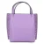 Valentino Rockstud-borduursel Tote Bag Paars