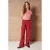Lofty Manner wide leg broek – rood