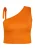 faina Gebreide top  oranje