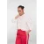 Geisha blouse met hartjes ecru