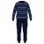 Götzburg Pyjama lang  blauw / navy / wit
