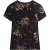 Ted Baker Lexiii Getailleerd T-shirt Met Print, Zwart