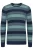 BLEND Trui  blauw / zwart
