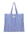 Oxford Stripe Draagtas Normale Pasvorm Blauw