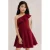 WE Fashion one shoulder jurk rood