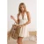 TRENDYOLMİLLA Dames Ecru Effen Midi Kort Strandkleding Skater Strandjurken