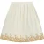 White Stuff Fern Embroided Skirt Nat