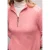 Street One Dames Shirt met geribde structuur in Pink
