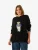 Bianco Lucci Oversized trui  beige / blauw denim / donkergroen / zwart