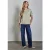 Street One Dames Glitterend Shirt in Groen