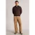White Stuff Newport Merino Jacquard Funnel Brown Multi
