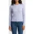 Calvin Klein Ls Woven Label 2×2 Top Casual Blue
