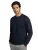 sweaters Boss Orange donkerblauw effen