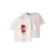 NAME IT MINI T-shirt – set van 2 wit/roze