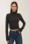 Gestructureerde Halve Coltrui Blouse