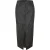Noisy May Gecoate maxi-rok met normale pasvorm voor dames (Zwart)