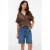 VERO MODA blouse bruin met panterprint