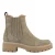 Graceland suède chelsea boots met profielzool – kaki