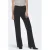ONLY high waist wide leg jeans black denim