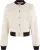 Anna Blue Vest Flo Off White dames