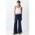 MANGO TEEN casual broek donkerblauw