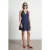 Katoenen Denim Halter Mini-jurk
