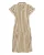 SAINT TROPEZ Jurk ‘ZalindaSZ’  bruin / wit