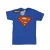 DC Comics Jongens Superman Logo T-Shirt (Koningsblauw)