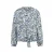 gardeur gebloemde blouse blauw