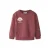 NAME IT MINI sweater met backprint en borduursels – donkerrood