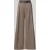 Armani Exchange wide leg broek van scheerwolmix met steekzakken