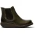 Fly London Dames Diesel Groene Chelsea Leren Enkellaarzen – SALV195