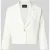 s.Oliver BLACK LABEL regular fit korte blazer met 1-knoopssluiting
