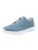 Love Ballerins Sportieve veterschoen ‘Love Ballerins leather sneaker’  blauw denim