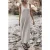Mikuta The Light Sparkly Linen Twisted Tank Dress White