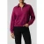 Calvin Klein Ls Archive Terry 1/4 Zip Polo Berry Glaze