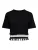 ONLY Shirt  zwart / natuurwit