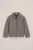 WE Fashion – Jongens overshirt met embroidery – Regular fit – Lichtgrijs –