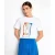 Rich & Royal Elegant Fit T-shirt Print Organic White