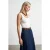 Slim Fit Mouwloze Jersey Cami Blouse