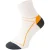 Comodo – Hi Vis Low Cut Fietssokken Heren & Dames – Wit Oranje