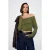 Off-Shoulder Crop Top Blouse