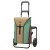 Andersen Shopper Trolley ‘Oli.P 2.0’  beige gemêleerd / cognac / mintgroen / zwart
