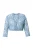 Ulla Popken Blouse  lichtblauw / wit