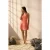 TRENDYOLMİLLA Dames Rood Effen Extra Kort / Super Mini Mouwloos Strandkleding A-lijn Strandjurken