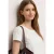 Carmen Bluse mit Shiffley-Muster