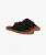 Espadrille Slippers met Gekruiste Bandjes Black